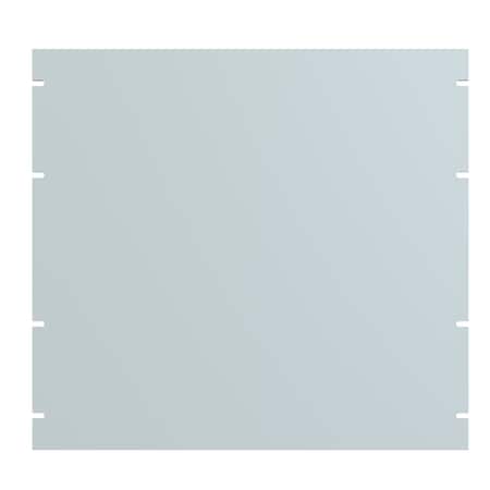 Hammond 10U FLAT ALUMINUM RACK Panel PBPA19017LG2